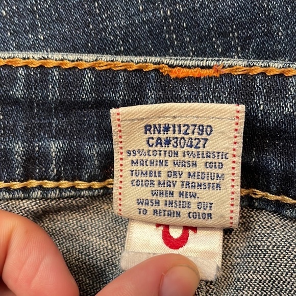 True Religion Straight Leg Jeans Size‎ 29 - Picture 7 of 10